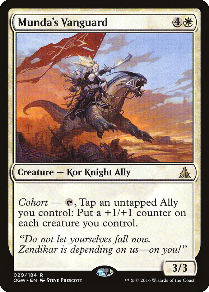 Munda's Vanguard 29 (Oath of the Gatewatch)  - Foil | Chromatic Games