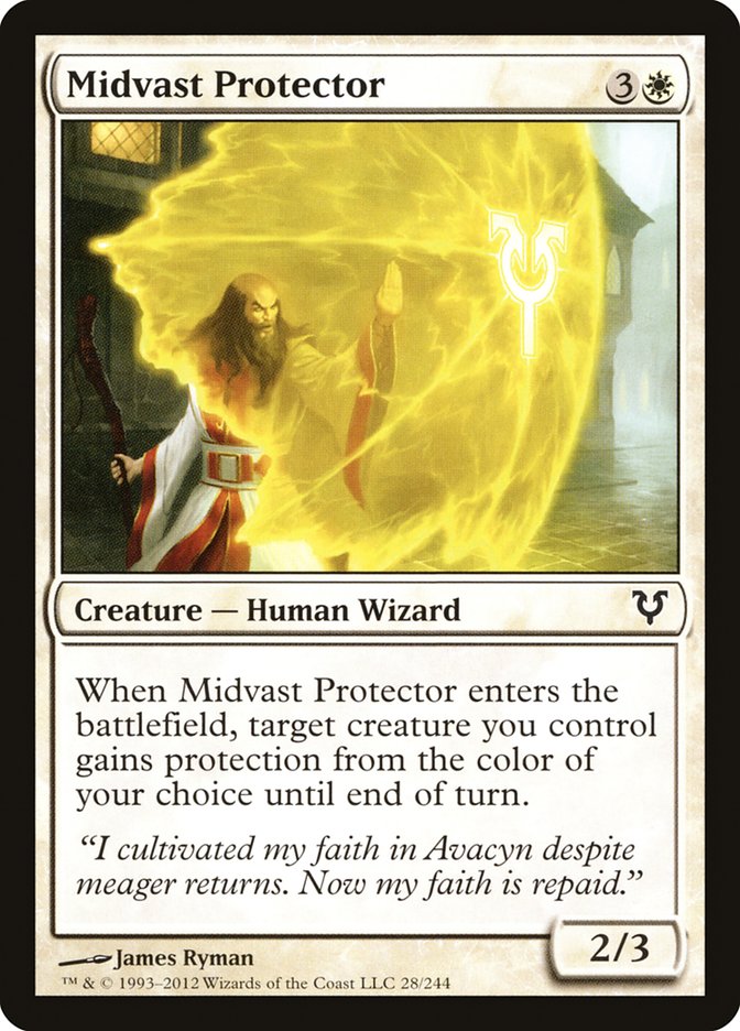 Midvast Protector 28/244 (Avacyn Restored)  | Chromatic Games