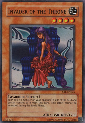 Invader of the Throne [SRL-EN026] Super Rare | Chromatic Games