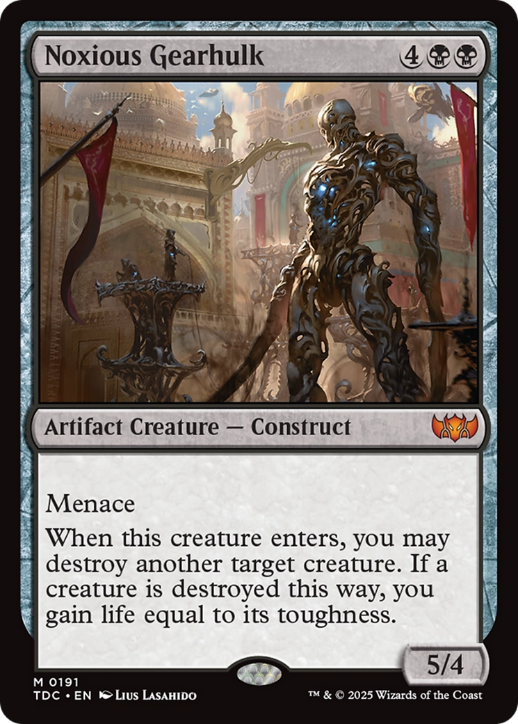 Noxious Gearhulk [Tarkir: Dragonstorm Commander] | Chromatic Games