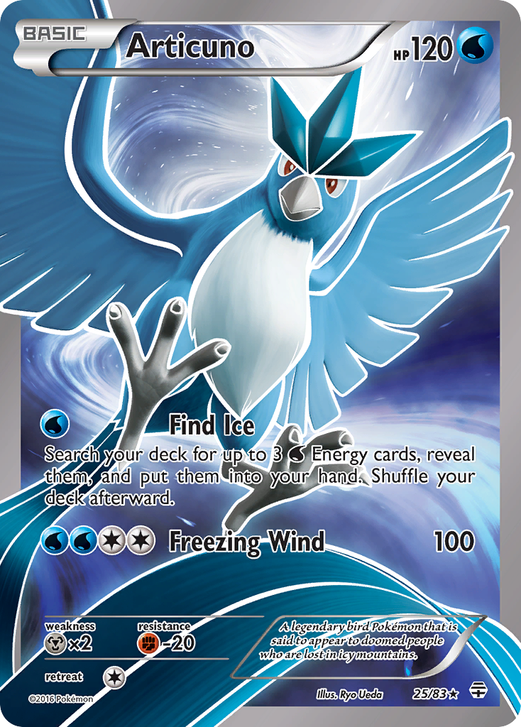 Articuno (25/83) [XY: Generations] | Chromatic Games