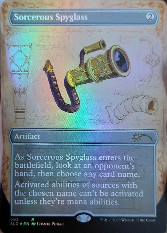 Sorcerous Spyglass (Blueprint) [Secret Lair Drop Promos] | Chromatic Games