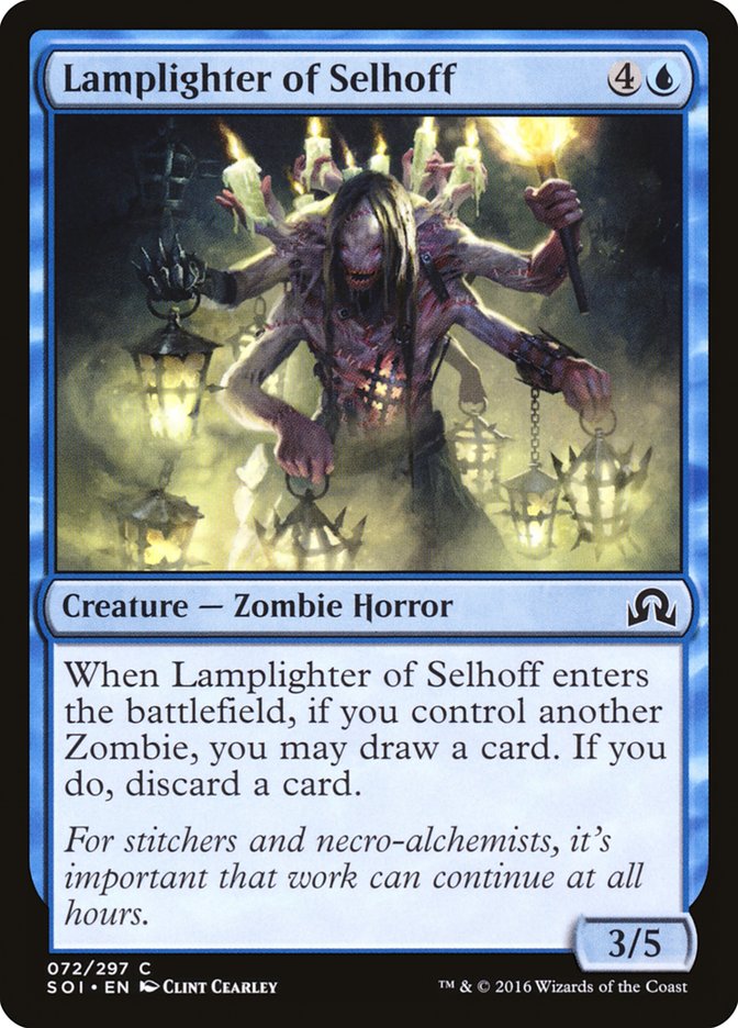 Lamplighter of Selhoff 72/297 (Shadows over Innistrad)  | Chromatic Games
