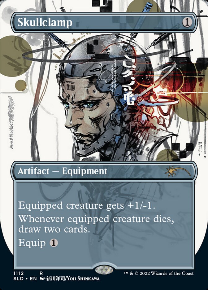 Skullclamp (Borderless) [Secret Lair Drop Series] | Chromatic Games