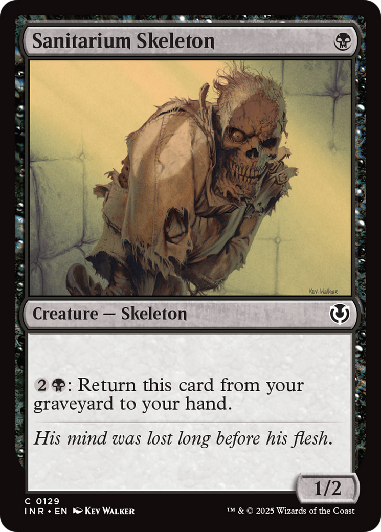 Sanitarium Skeleton [Innistrad Remastered] | Chromatic Games