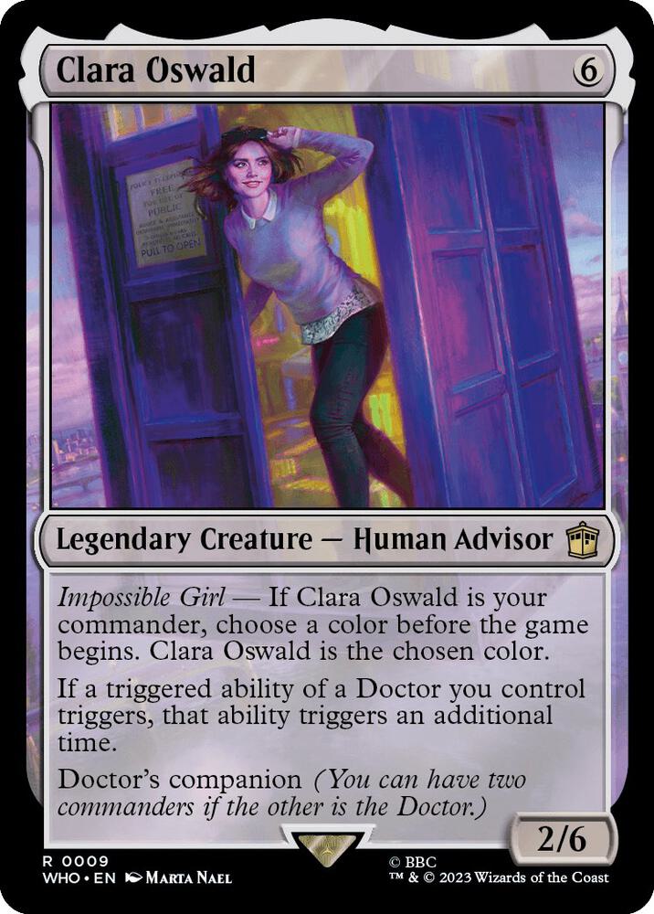Clara Oswald [Doctor Who] | Chromatic Games