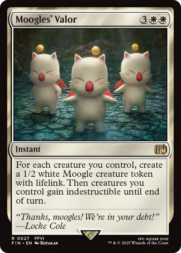 Moogles' Valor [FINAL FANTASY] | Chromatic Games