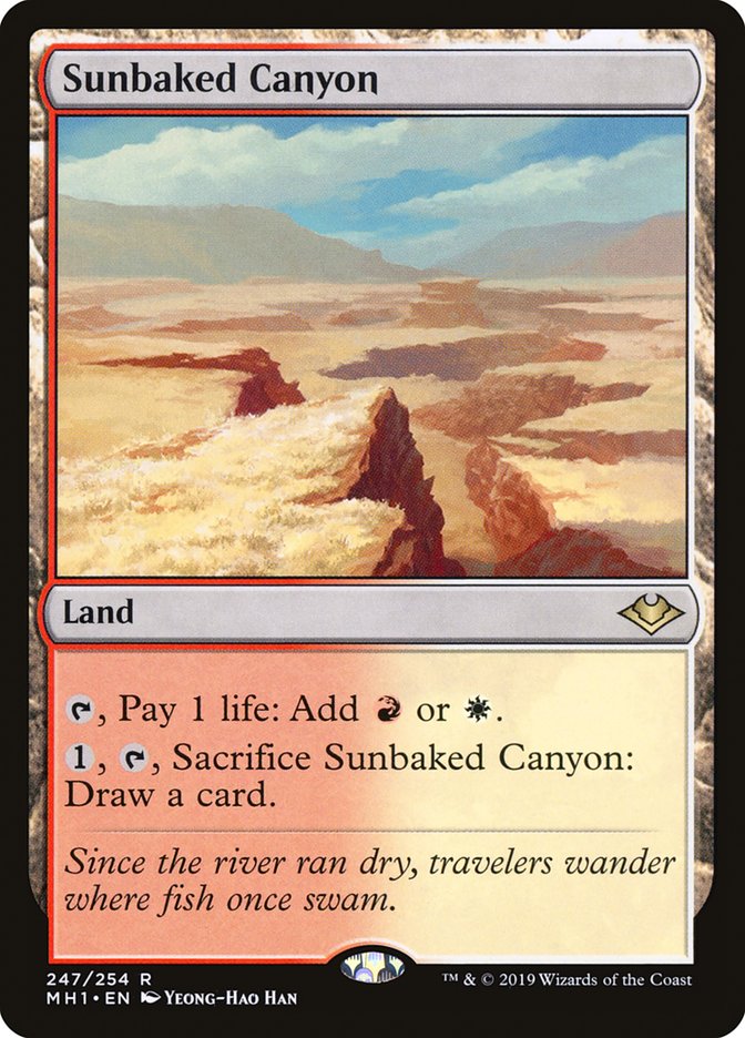 Sunbaked Canyon [Modern Horizons] | Chromatic Games