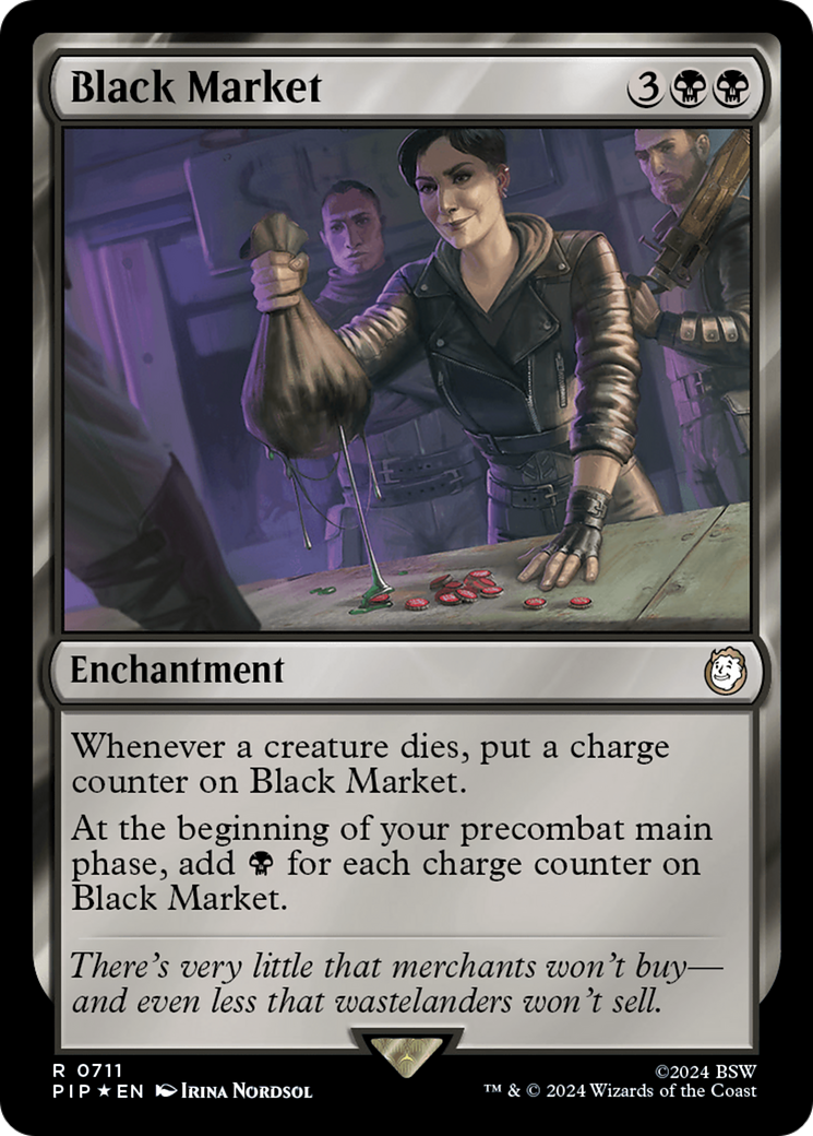 Black Market (Surge Foil) [Fallout] | Chromatic Games