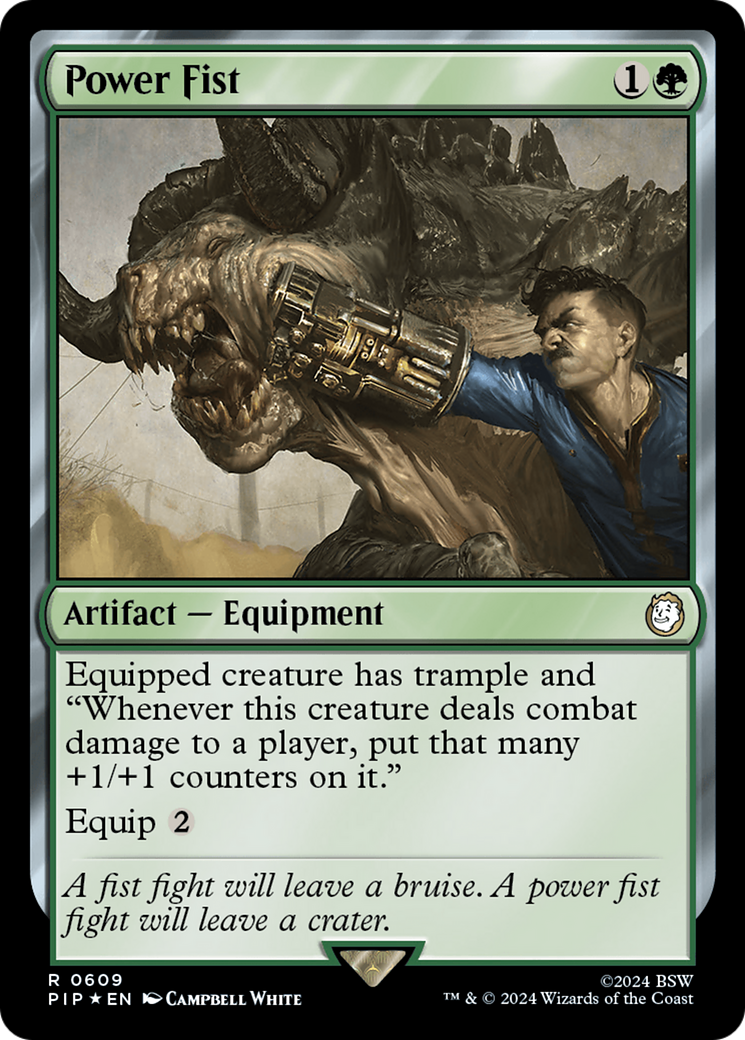 Power Fist (Surge Foil) [Fallout] | Chromatic Games