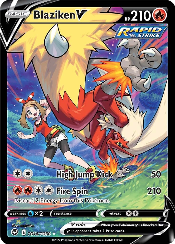 Blaziken V (TG14/TG30) [Sword & Shield: Silver Tempest] | Chromatic Games