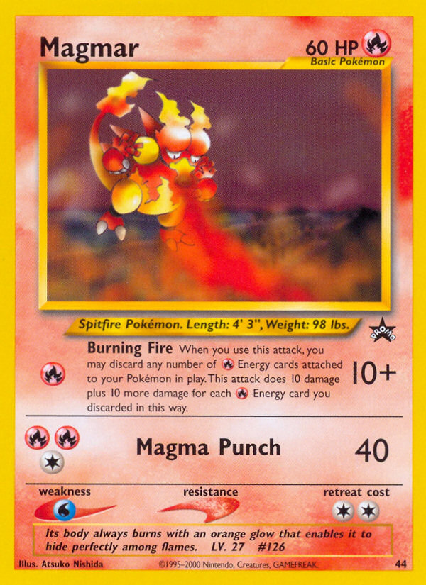 Magmar (44) [Wizards of the Coast: Black Star Promos] | Chromatic Games