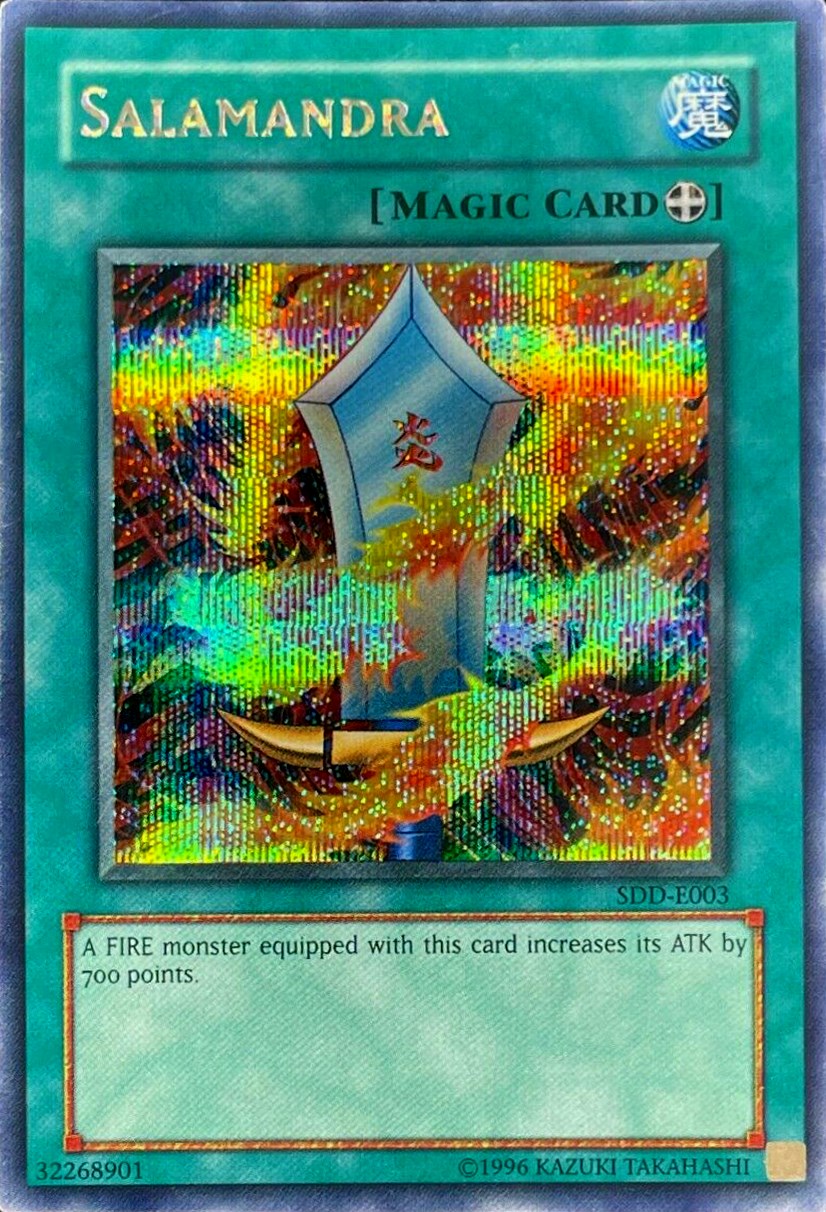 Salamandra [SDD-E003] Prismatic Secret Rare | Chromatic Games