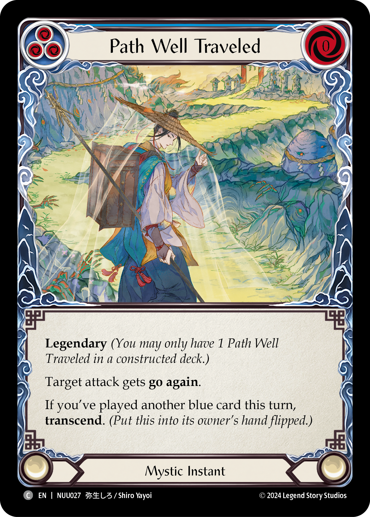 Path Well Traveled [NUU027] (Part the Mistveil Nuu Blitz Deck) | Chromatic Games