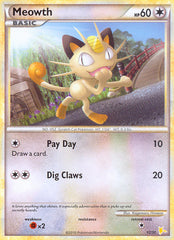 Meowth (12/30) [HeartGold & SoulSilver: Trainer Kit - Raichu] | Chromatic Games