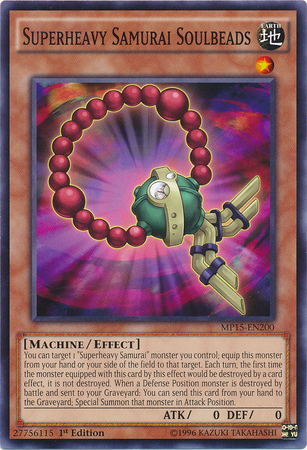 Superheavy Samurai Soulbeads [MP15-EN200] Common | Chromatic Games
