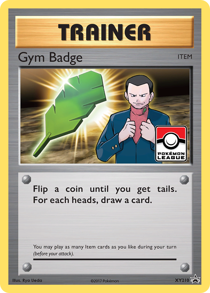 Gym Badge (XY210) (Giovanni) [XY: Black Star Promos] | Chromatic Games