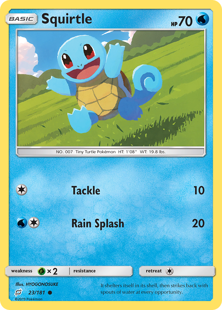 Squirtle (23/181) [Sun & Moon: Team Up] | Chromatic Games