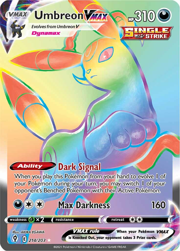 Umbreon VMAX (214/203) [Sword & Shield: Evolving Skies] | Chromatic Games