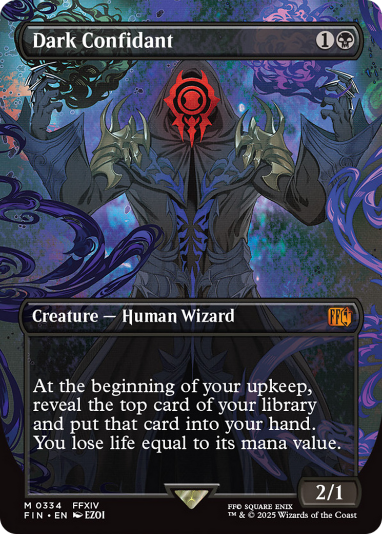 Dark Confidant (Borderless) [FINAL FANTASY] | Chromatic Games