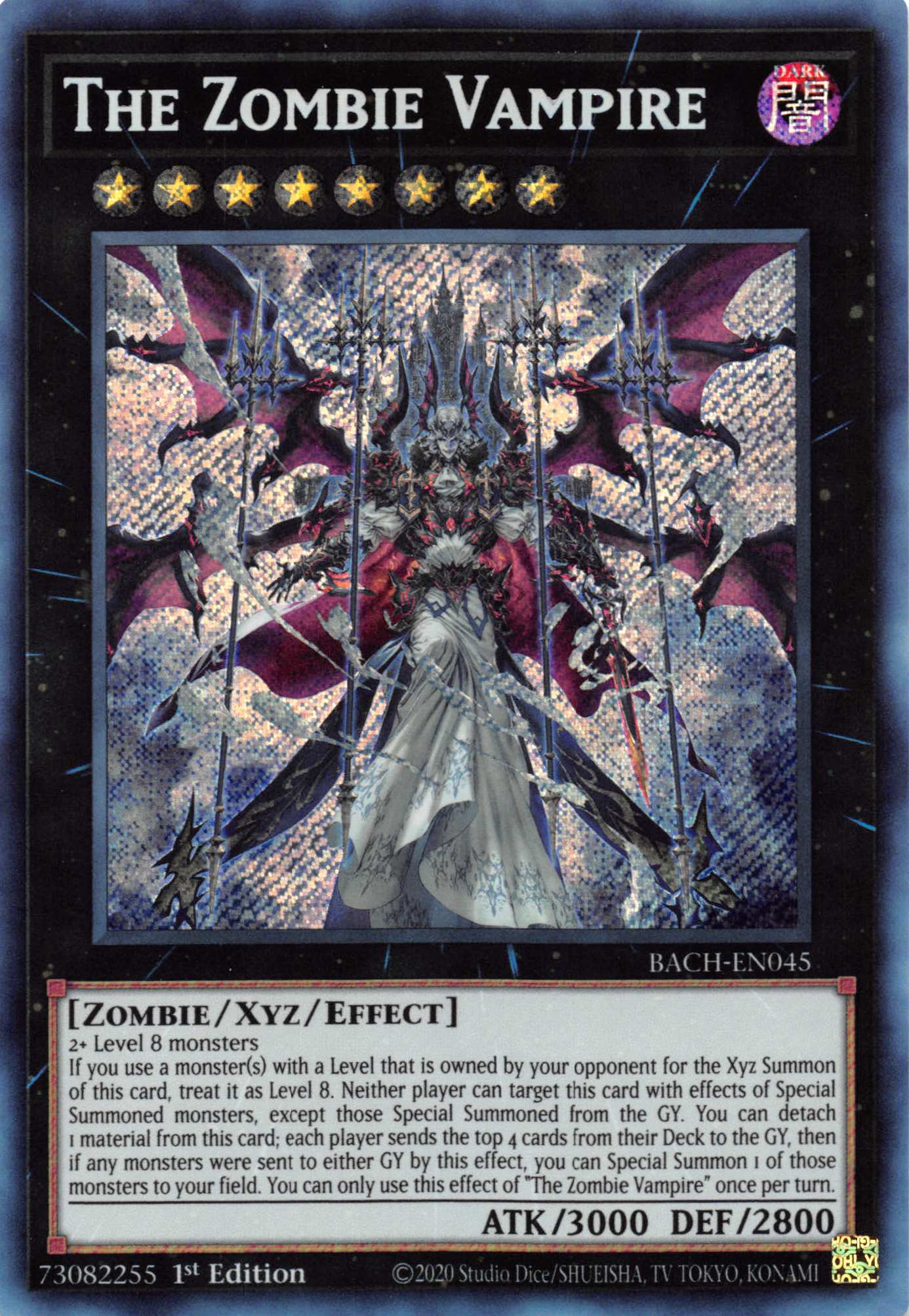 The Zombie Vampire [BACH-EN045] Secret Rare | Chromatic Games