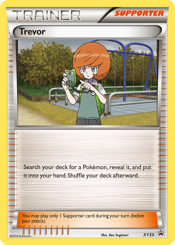 Trevor (XY33) [XY: Black Star Promos] | Chromatic Games