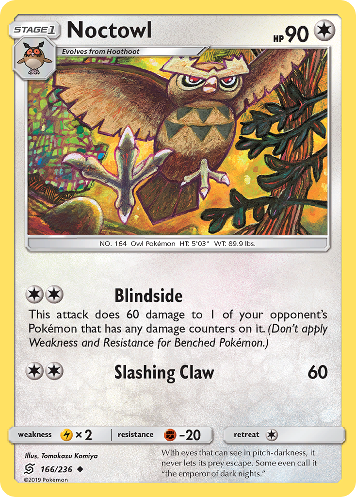 Noctowl (166/236) [Sun & Moon: Unified Minds] | Chromatic Games