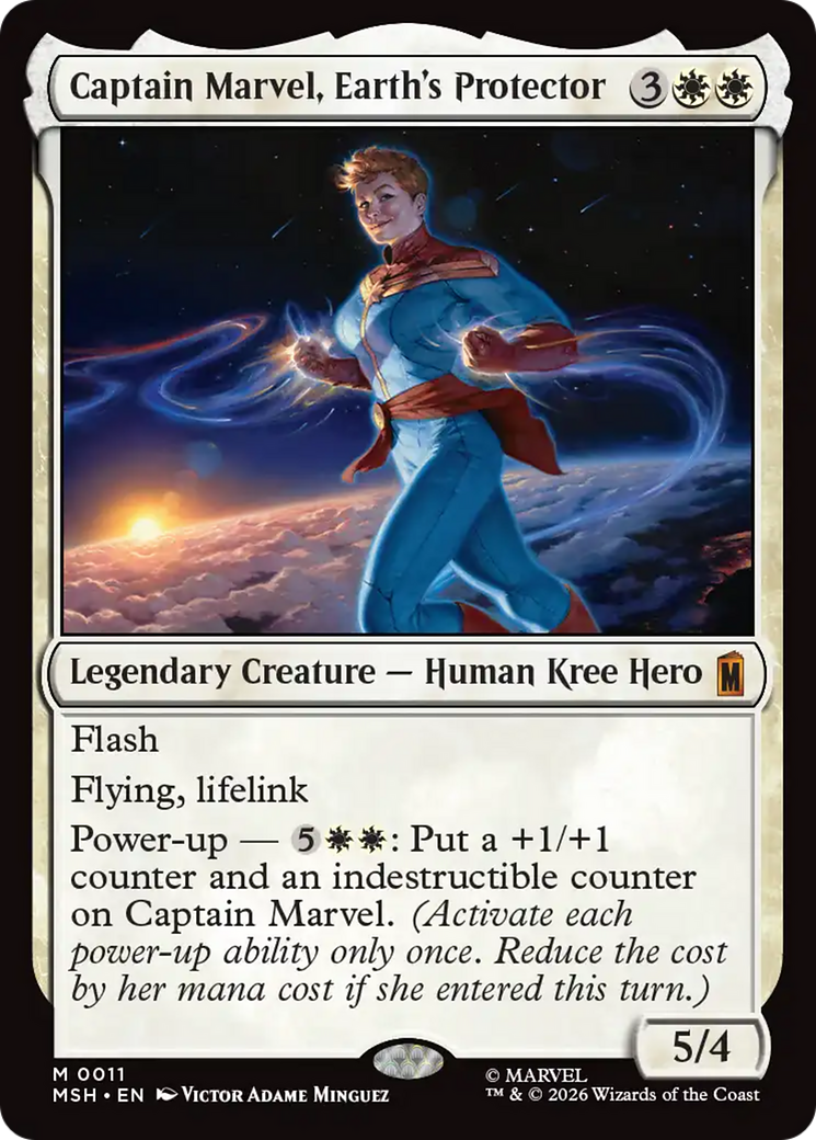 Captain Marvel, Earth's Protector [Marvel Super Heroes] | Chromatic Games