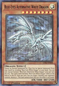 Blue-Eyes Alternative White Dragon (Green) [LDS2-EN008] Ultra Rare | Chromatic Games