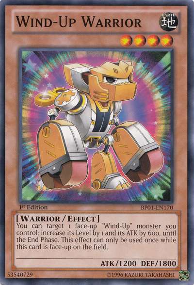 Wind-Up Warrior [BP01-EN170] Common | Chromatic Games