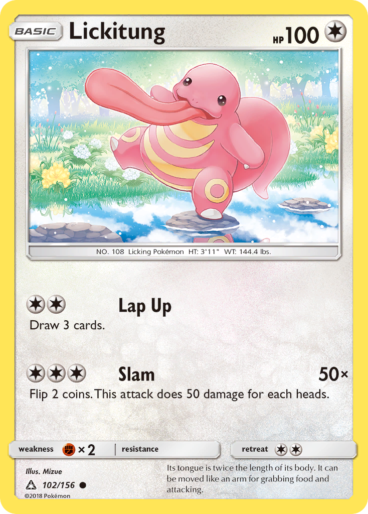 Lickitung (102/156) [Sun & Moon: Ultra Prism] | Chromatic Games