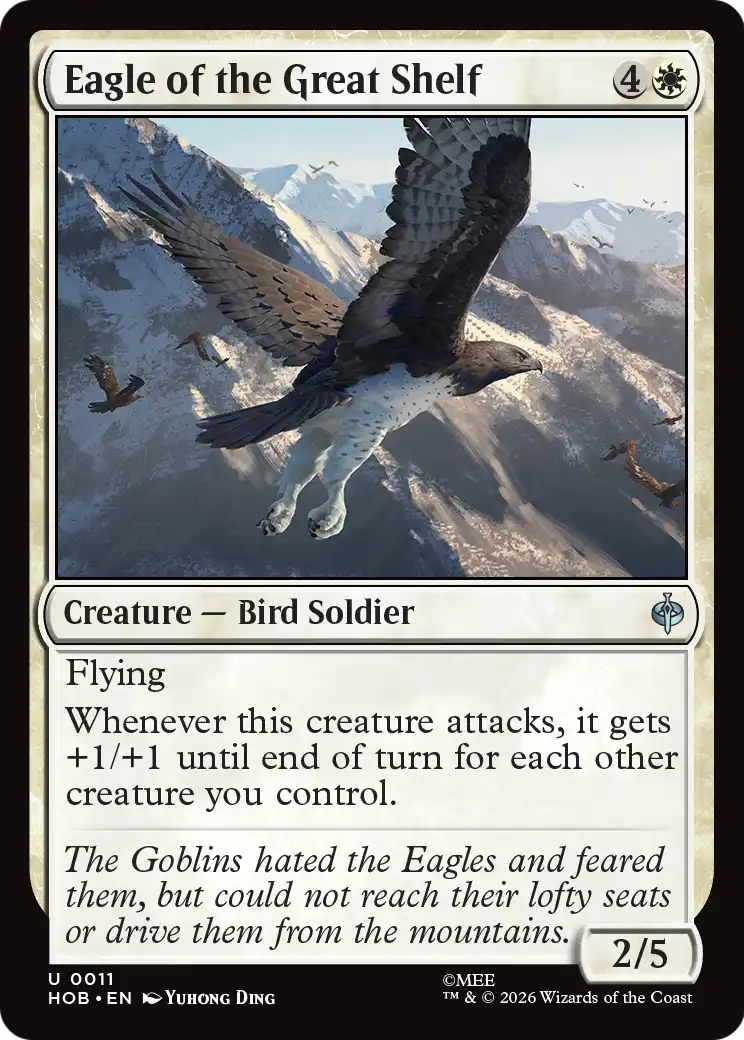 Eagle of the Great Shelf [The Hobbit] | Chromatic Games
