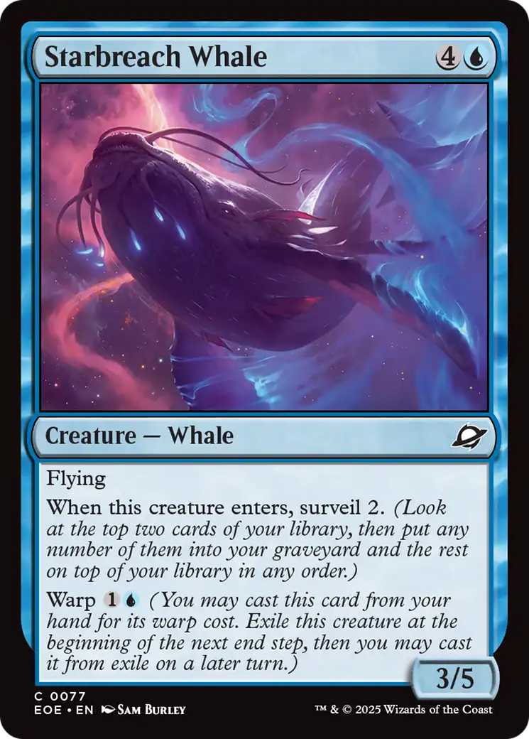 Starbreach Whale [Edge of Eternities] | Chromatic Games
