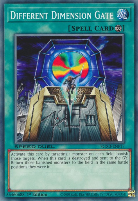 Different Dimension Gate [SGX3-ENF17] Common | Chromatic Games