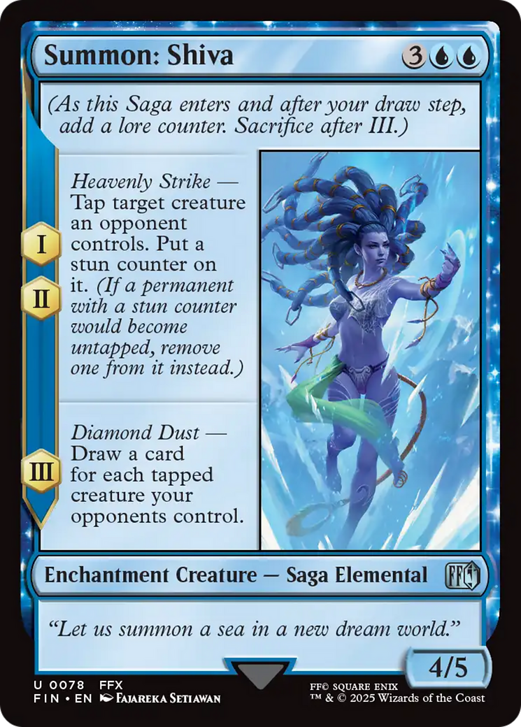 Summon: Shiva [FINAL FANTASY] | Chromatic Games