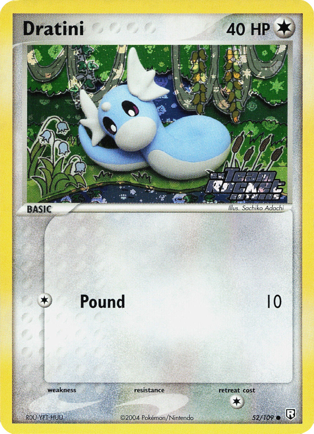 Dratini (52/109) (Stamped) [EX: Team Rocket Returns] | Chromatic Games