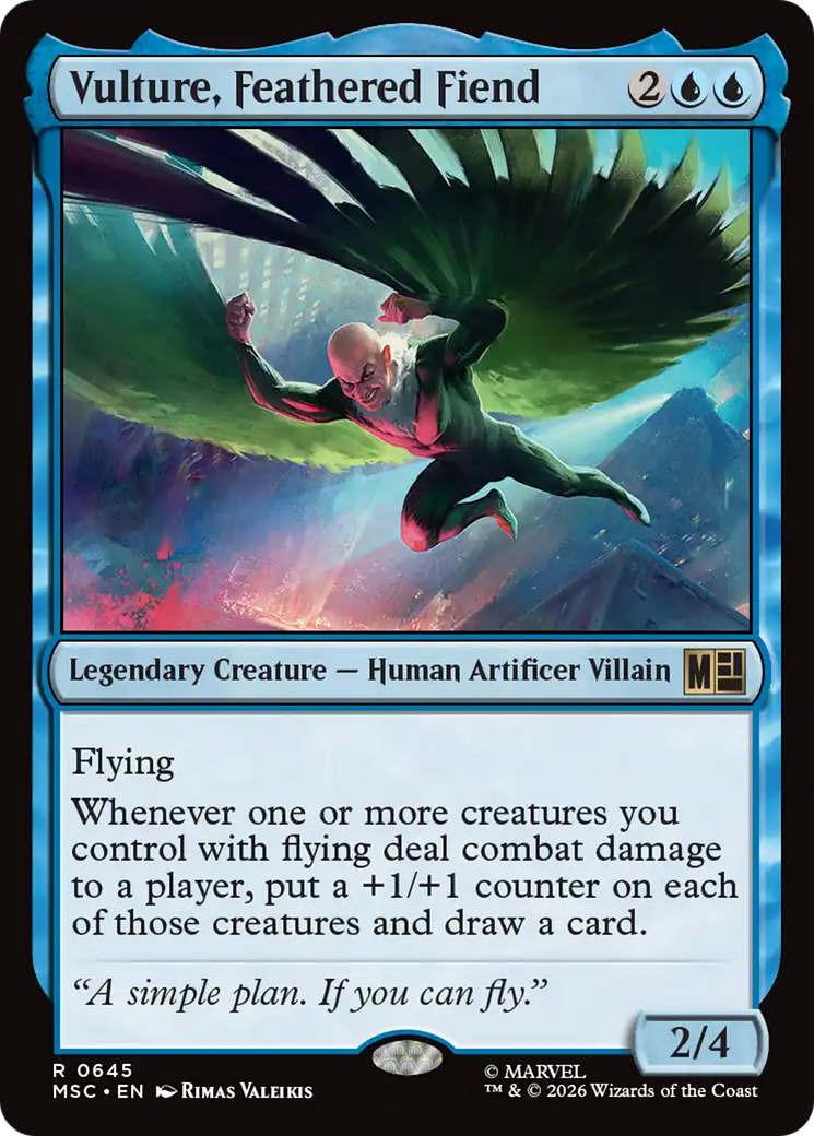Vulture, Feathered Fiend [Marvel Super Heroes Commander] | Chromatic Games