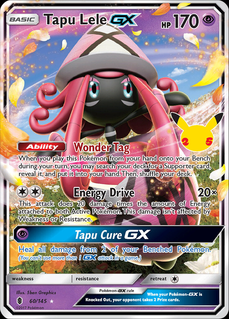 Tapu Lele GX (60/145) [Celebrations: 25th Anniversary - Classic Collection] | Chromatic Games