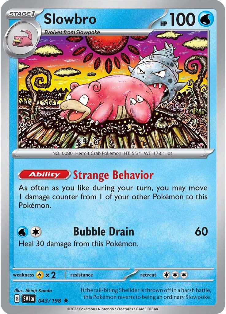 Slowbro (043/198) [Scarlet & Violet: Base Set] | Chromatic Games