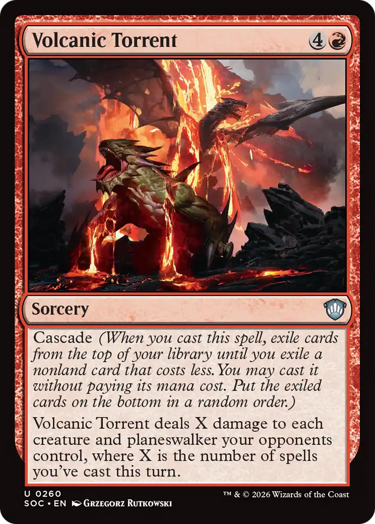 Volcanic Torrent [Secrets of Strixhaven Commander] | Chromatic Games