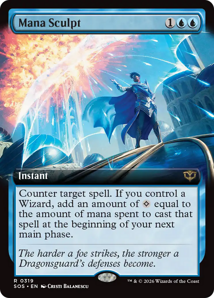 Mana Sculpt (Extended Art) [Secrets of Strixhaven] | Chromatic Games