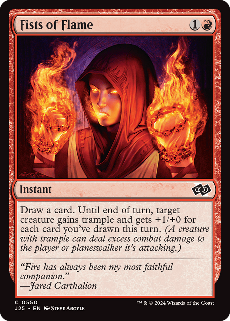 Fists of Flame [Foundations Jumpstart] | Chromatic Games