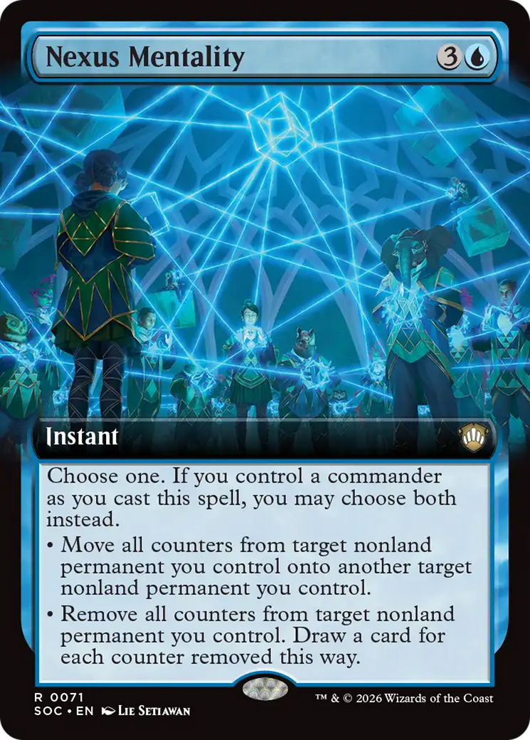 Nexus Mentality (Extended Art) [Secrets of Strixhaven Commander] | Chromatic Games