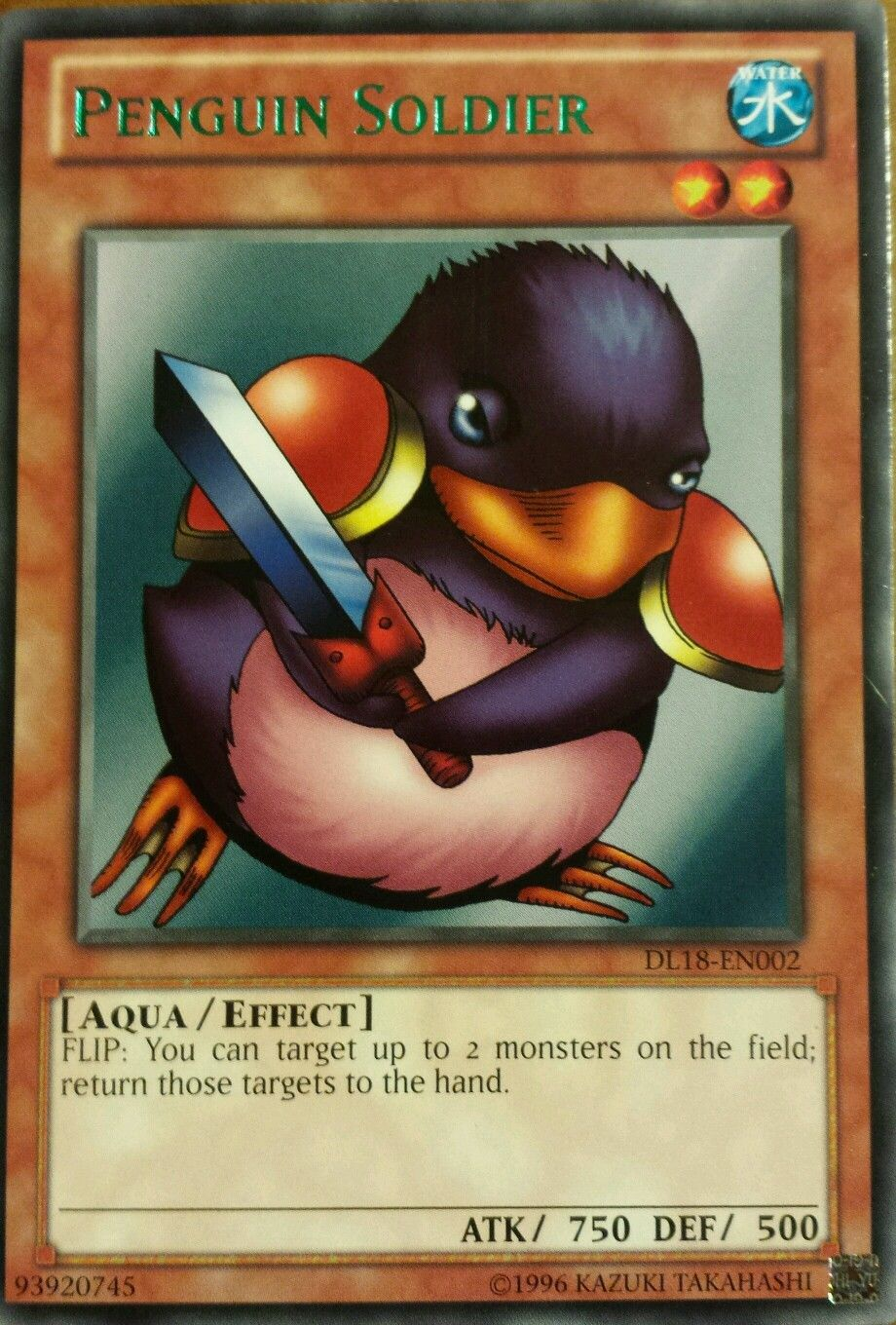 Penguin Soldier (Green - DL18) [DL18-EN002] Rare | Chromatic Games