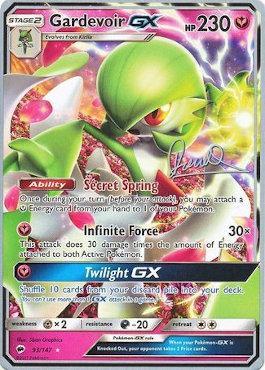 Gardevoir GX (93/147) (Infinite Force - Diego Cassiraga) [World Championships 2017] | Chromatic Games