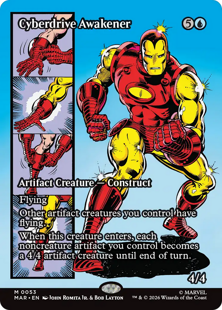 Cyberdrive Awakener (Borderless) [Marvel Universe: Eternal-Legal] | Chromatic Games
