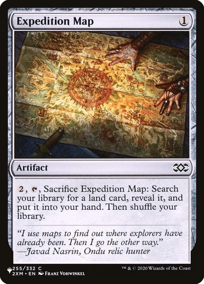 Expedition Map [The List] | Chromatic Games