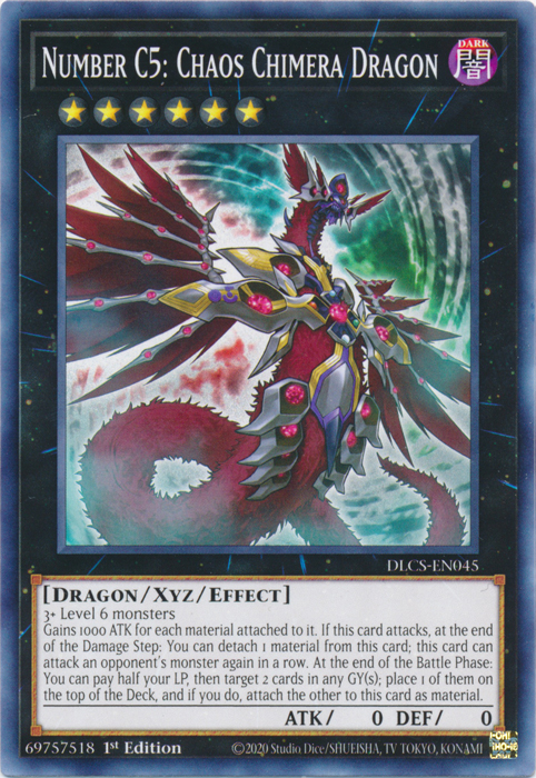 Number C5: Chaos Chimera Dragon [DLCS-EN045] Common | Chromatic Games