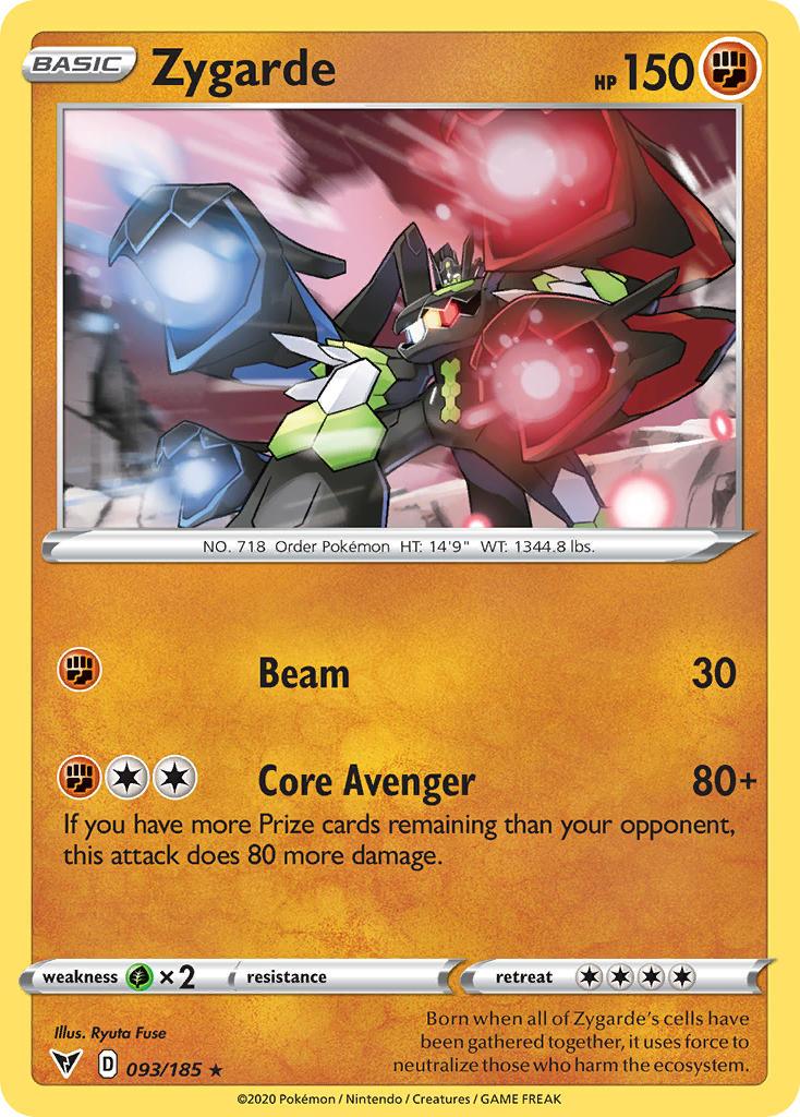 Zygarde (093/185) [Sword & Shield: Vivid Voltage] | Chromatic Games