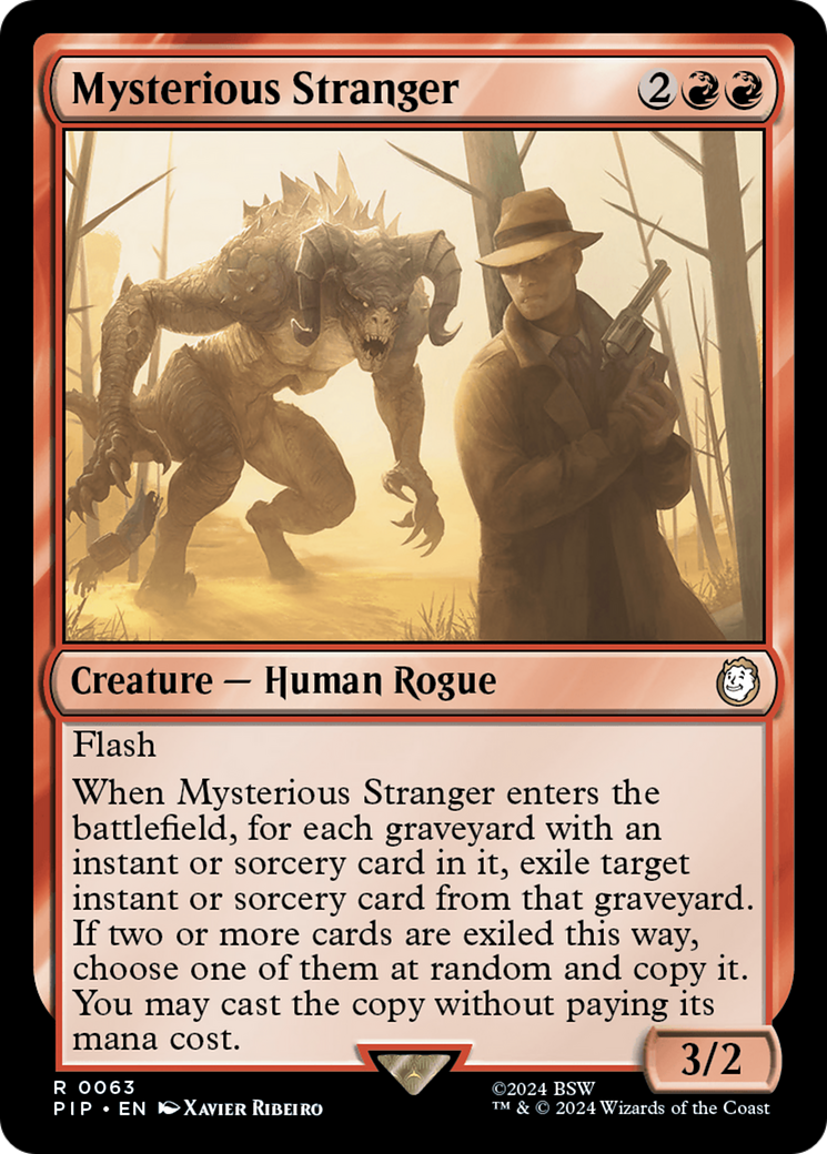 Mysterious Stranger [Fallout] | Chromatic Games